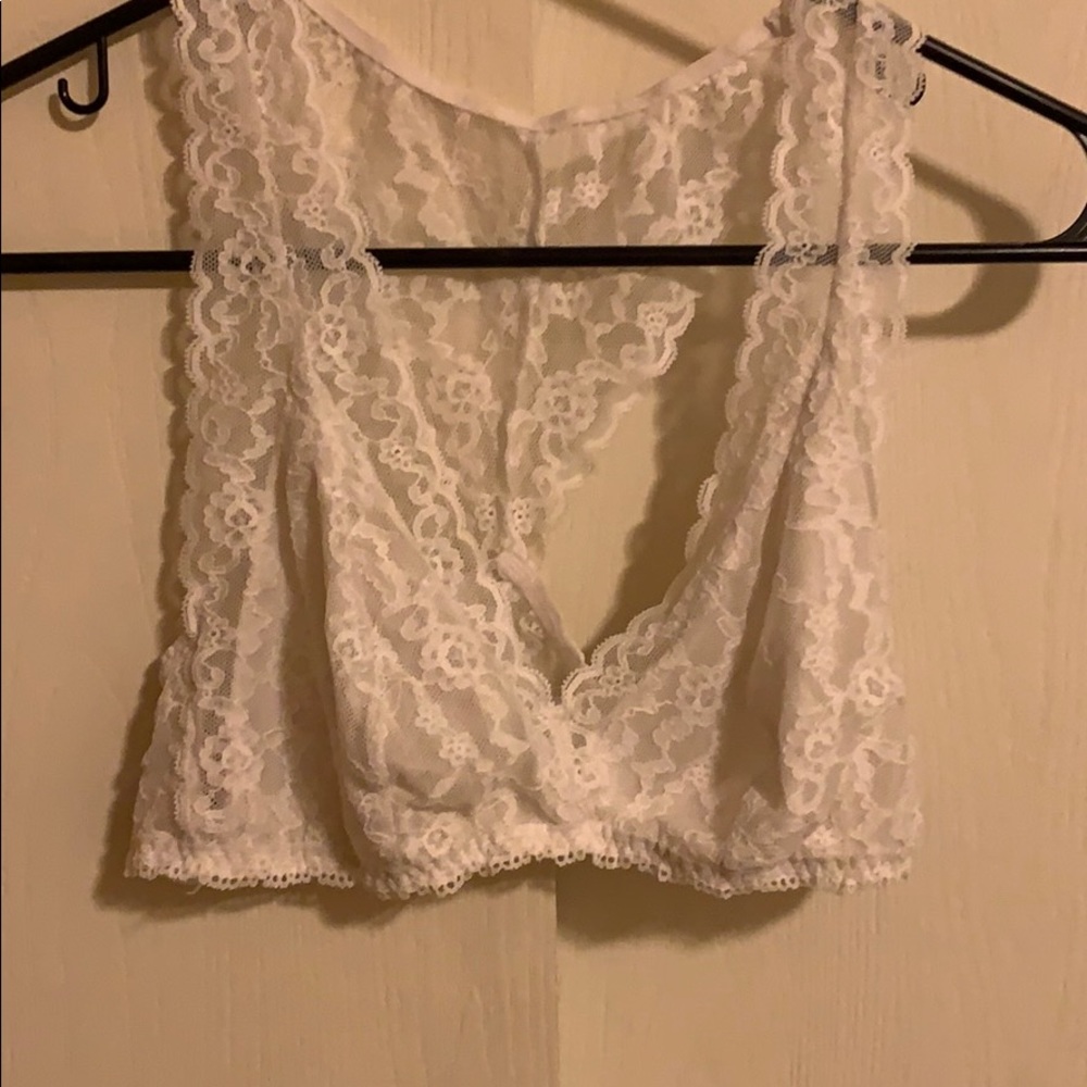 Victoria’s Secret White Lace Bralette